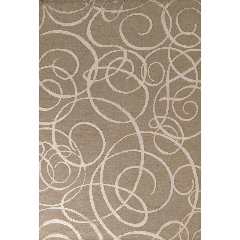 Tapis népalais moderne All-Over 6 x 9