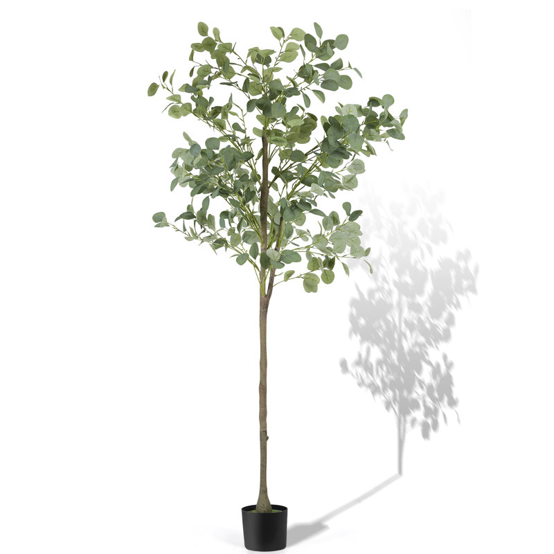 Faux eucalyptus Holzman en pot, H 60 po x l 23 po