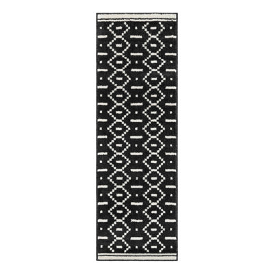 Ivy Bronx Begna Nathanyl Rug Black