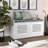 Trejan 10 Pair Stackable Shoe Storage Bench-70637795