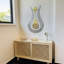 Ayatul Kursi Tulip-Shaped Shiny Metal Wall Art-919685817