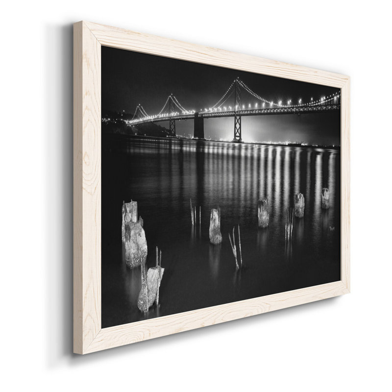 " Night Reflections ", 24" H x 18" W x 1.5" D, White
