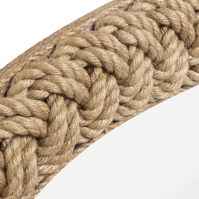 Midge Rope Round Wall Mirror