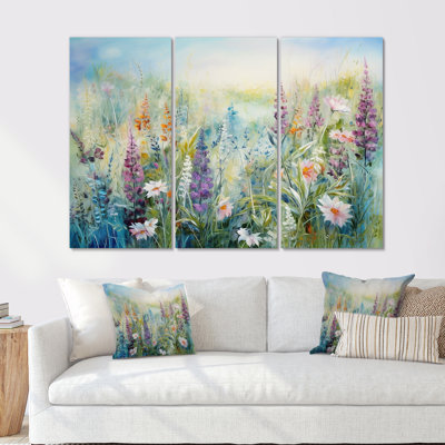 «Minimal Herbs Country Charm», ensemble d'art sur toile