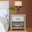 Anwen 24" Tall Table Lamp with Jute Shade, Medium Brown