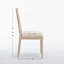 Chaise en bois massif