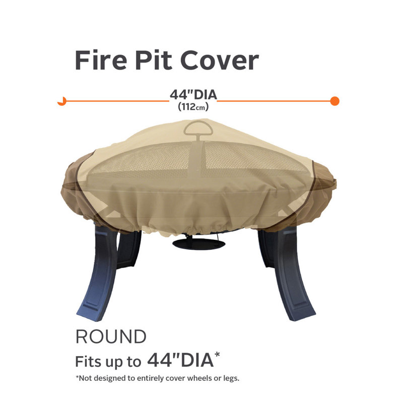 Paulding Fire Pit Cover, 44" W x 44" D