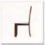 Chaise en caoutchouc et bois massif