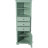 Adjustable Shelves Cabinet For Bathroom, Kitchen, Living Room With 3 Drawers Triangle Storage & Shelf Home Design Concept