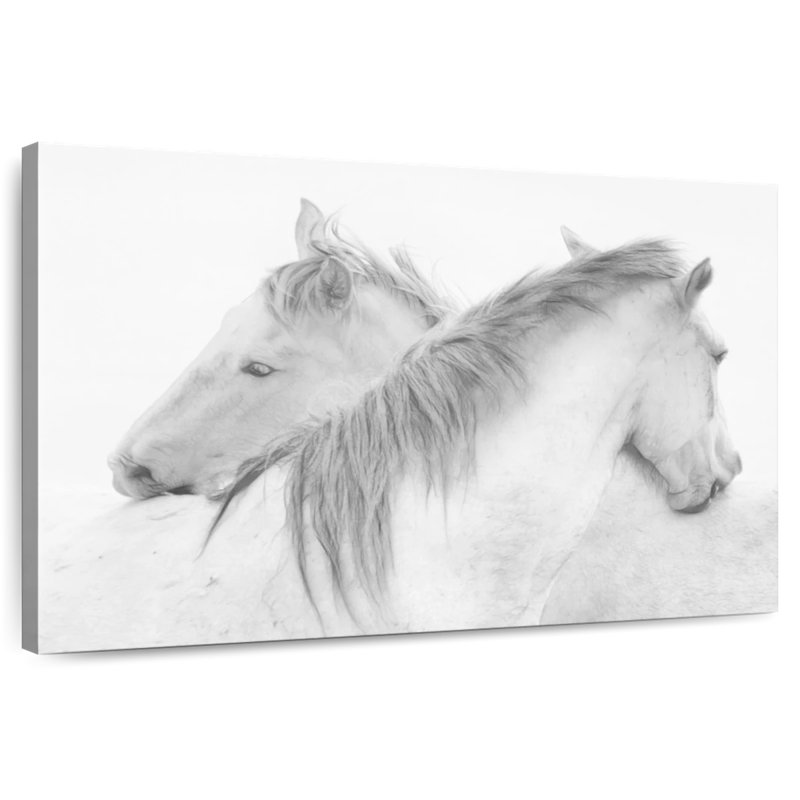 Brampt Stas Horses, 16" H x 24" W