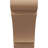 Timberthane Rough Cedar Faux Wood Olympic Knee Brace, 3"W x 6"D x 6"H, Primed Tan-88136220