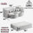 Modern Floor With 2 Pillows Sofa-1712508464