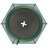 14FT Springfree No Gap Trampoline- Green
