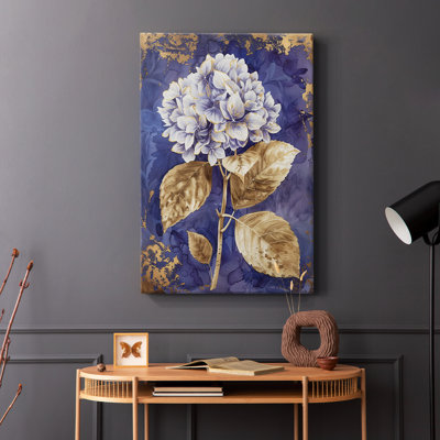 Série FLORAL CCxxi - Toile tendue avec châssis de qualité supérieure - Prêt à être accroché