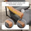 Outdoor Club Chair with Extra-Thick Seat Cushion (approx. 6.3") and Fixed 110° Relaxed Back Angle