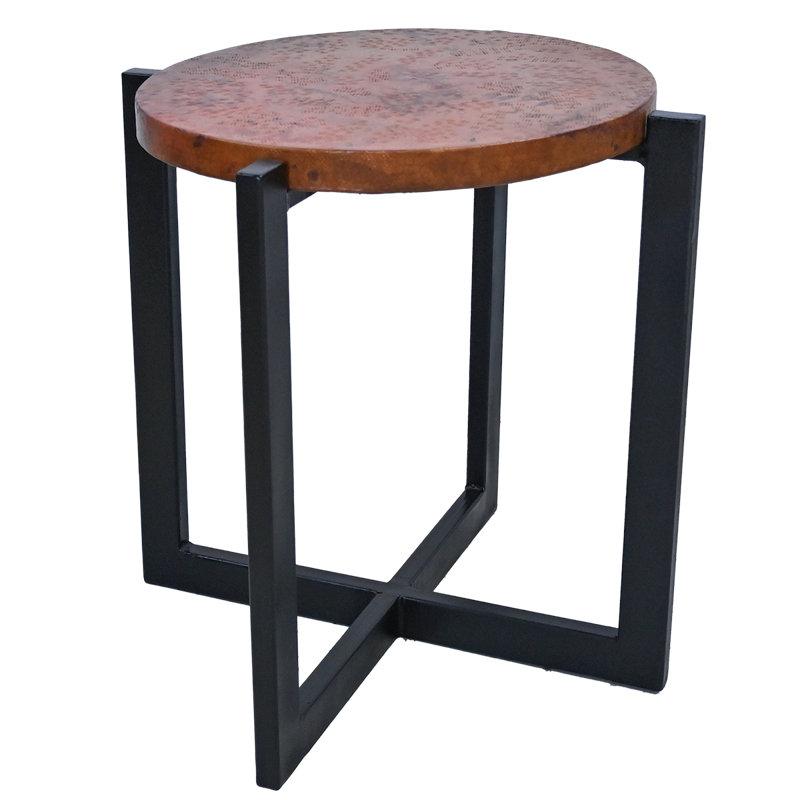 Iron Ember Side Table