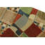 Hand-Knotted High-Quality Red and Green Area Rug