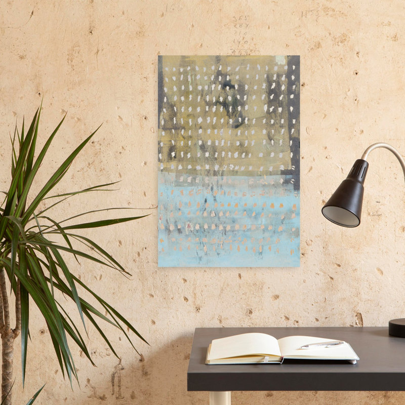 Art contemporain, art contemporain abstrait, H 24 po x l 16 po