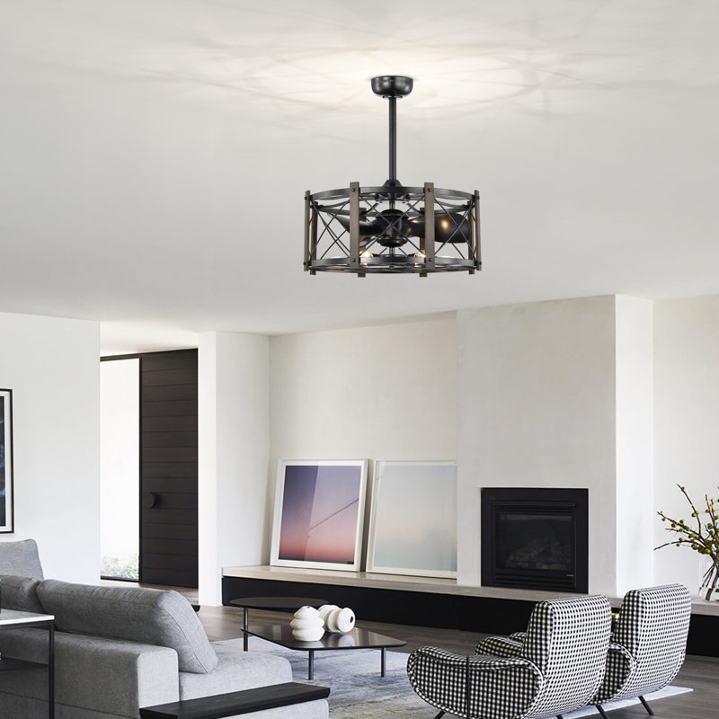 22'' Ceiling Fan with Light Kit