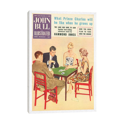 1958 John Bull Magazine Cover - Print on Canvas