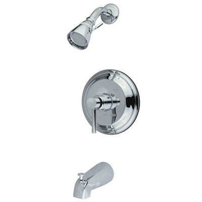 South Beach Pressure Balance Tub and Shower Faucet Trim