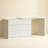 L-shaped Solid Wood Desk with Movable Body