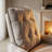 Plush Chenille Push-Back Recliner Chair - Overstuffed Foam & Adjustable Footrest for Living Room or Home Theater-1657534947