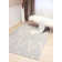 Simplicity Handwoven Cotton Aqua/Ivory Area Rug
