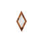 Diamond Rustic Accent Mirror