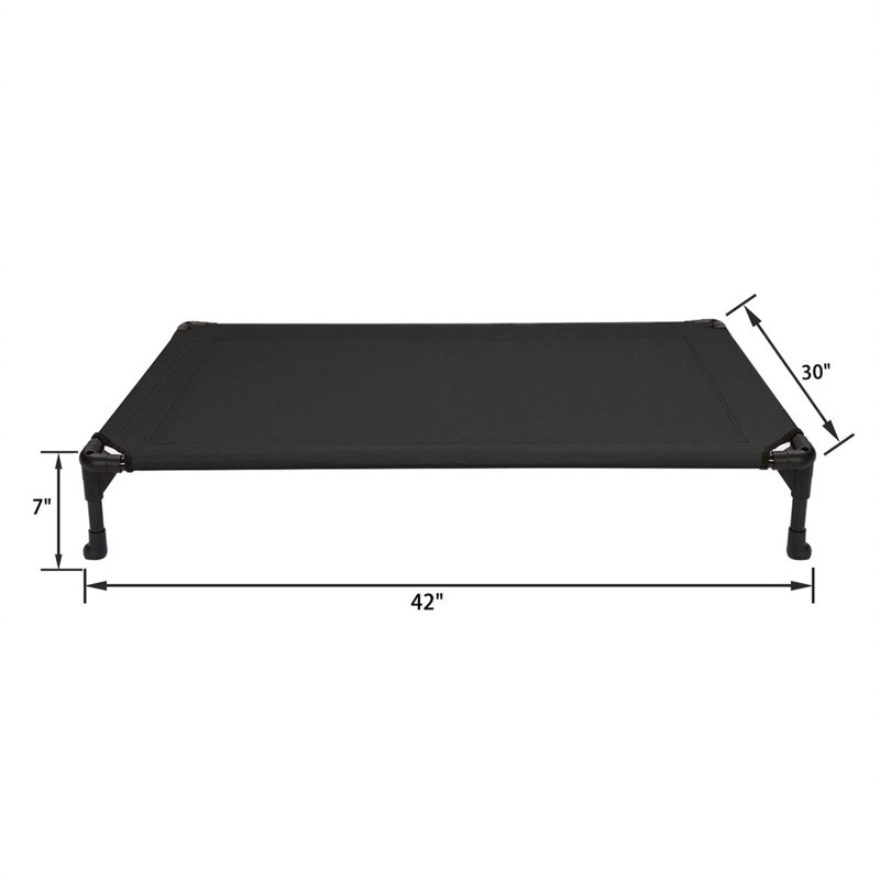 Wetumka Nylon Pet Bed, Black