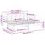 Overby European Single (90 X 200cm) Solid Wood Bed-1400433437
