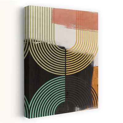 «Bolded II», art géométrique abstrait moderne