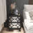 Habeel Two Drawer Mirror Front Nightstand-2348410
