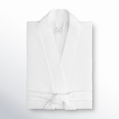 Astrid Waffle Cotton Bathrobe