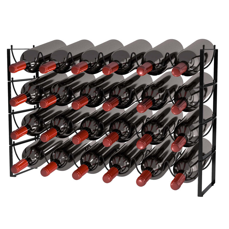 Cambryn Wine Bottle Rack Black
