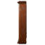 Horloge murale à pendule QXH039BLH, brun