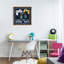 «Every Day Game Day», art mural sur toile flottant gris, design par Mollie B.-1376142971-1376429645