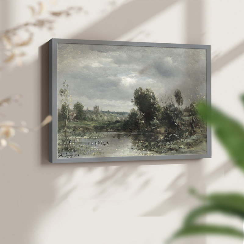 Paysages rétro-DI - impression encadrée - réaménageable, H 8 po x l 10 po