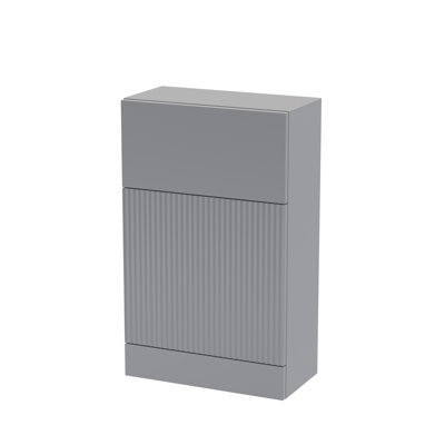 Fluted Bathroom Storage Cabinet
