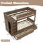 Lit superposé simple au-dessus de simple avec 4 tiroirs de rangement, lit superposé en bois massif avec garde-robe intégré et garde-corps pleine longueur, aucun sommier nécessaire-133037890