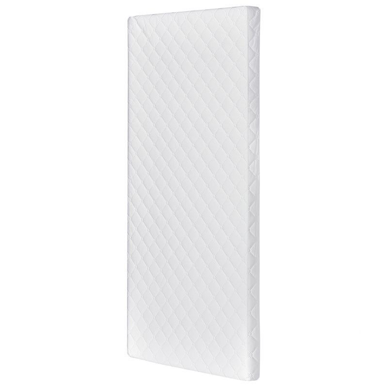 White Waterproof GREENGUARD Certified Foam Cradle Mattress