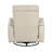 Luxury Comfort Premium Leather Recliner 1Pc Taupe Upholstery Gentle Gliding Swivel Motion Living Room Furniture-1432382325