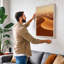 Desert at Golden Hour Minimalist - Wrapped Canvas-903844339-903844346