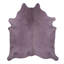 Cowhide Area Rug in Lavender