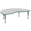 Table d'activité 48 "x 72" avec moulures en T et pieds réglables-39310980-99078003