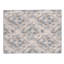 Tapis intérieur / extérieur en polyester tissé à la machine rectangle beige / gris-1040782017