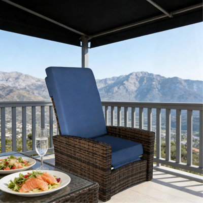 Outdoor Chair,Outdoor Swivel Recliner Chair