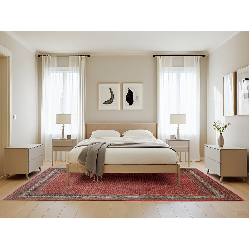 Glenford Southwestern Indoor Rug, Rectangle 5' x 8'