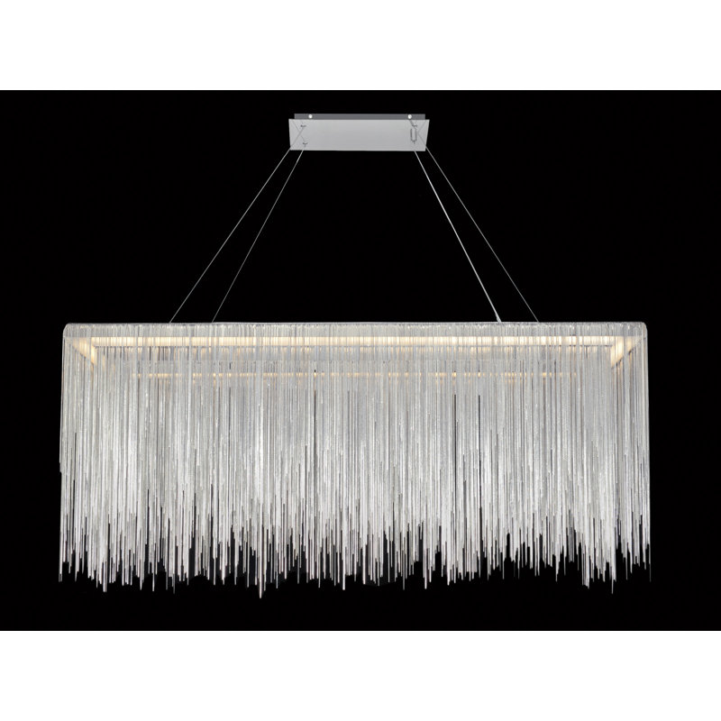 Brendis 1 - Light LED Pendant, Chrome