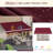 AECOJOY Manual Retraction Slope Patio Awning-96123780-110916808-60225512